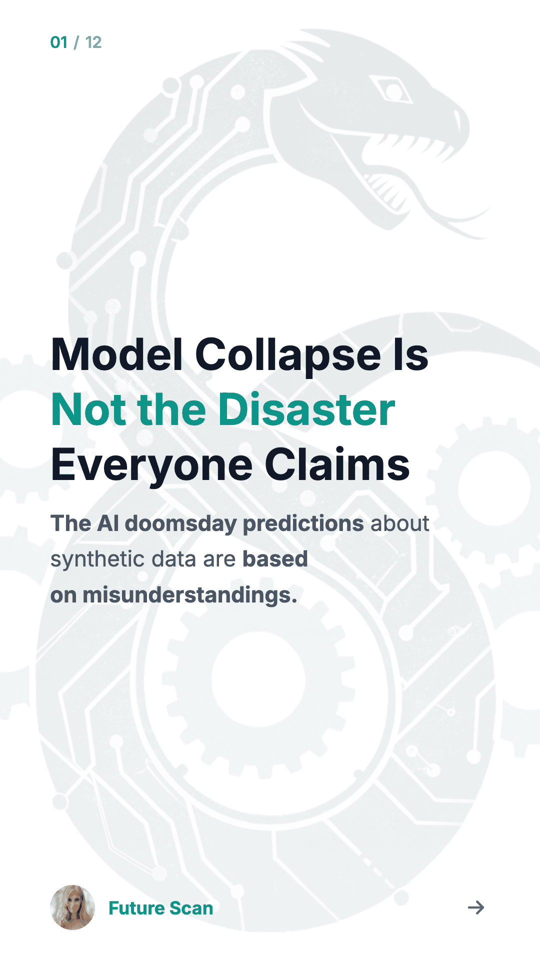 Stories Format template - slide 1